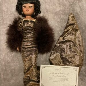 MADAME ALEXANDER Limited Edition 1990’s Gorgeous Black 21” CISSY Doll 48/500